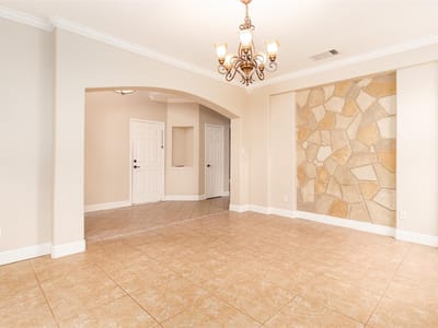 Living area at 1705 Ascot LN - 4 bed 3 bath home