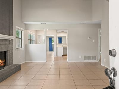 Living area at 1705 N 60th ST - 4 bed 2 bath home