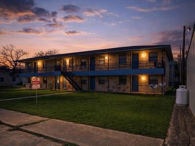 Primary bedroom at 1706 W Cameron Ave - Hillcrest 1, Rockdale, TX