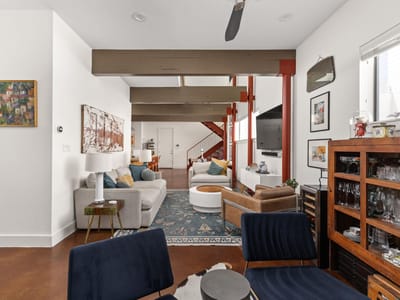 Primary bedroom at 1708 Harvey ST Unit #1 - 2 bed 2 bath home
