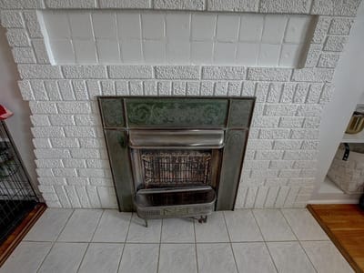 Living area at 1708 Olive St - 3 bed 3 bath home