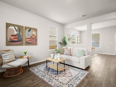 Living area at 1709 Arborside Dr - 4 bed 3 bath home