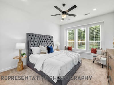 Primary bedroom at 1712 Crimson Sunset Dr - 4 bed 3 bath home