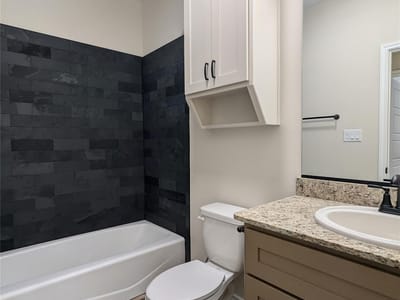 Primary bedroom at 1714 E Avenue G - 3 bed 2 bath home
