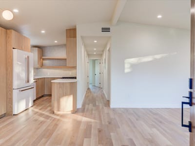 Living area at 1719 Meander Dr - 3 bed 1 bath home