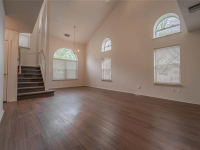 Living area at 17303 Orwell LN - 4 bed 3 bath home