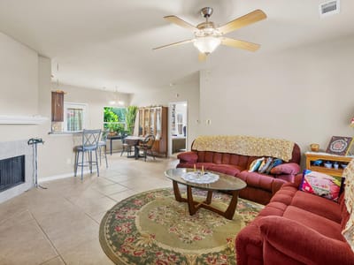 Primary bedroom at 17304 Deer Creek Skyview - 3 bed 2 bath home