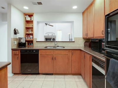 Primary bedroom at 1735 Spyglass Dr Unit #115 - 2 bed 2 bath home