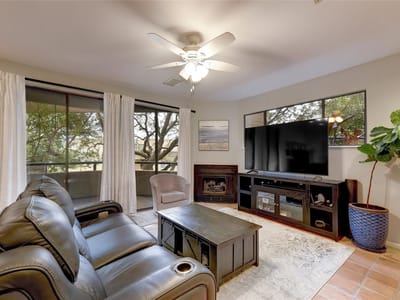 Primary bedroom at 1735 Spyglass DR Unit #117 - 3 bed 2 bath home