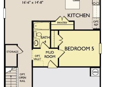 Kitchen at 174 Ranier Way - 5 bed 3 bath home
