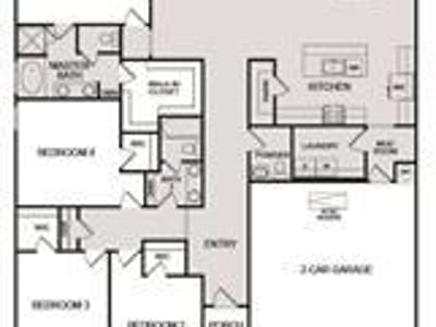 Primary bedroom at 17408 Silent Harbor Loop - 4 bed 2 bath home