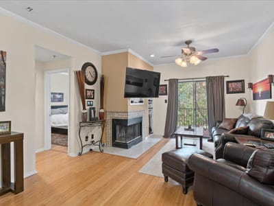 Primary bedroom at 1741 Spyglass DR Unit #2-102 - 2 bed 2 bath home