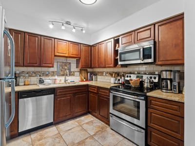 Kitchen at 1750 Timber Ridge Rd Unit #102 - 2 bed 2 bath home