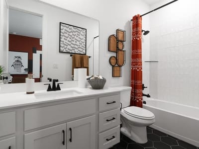 Bathroom at 17609 Joyce Erna LN - 4 bed 3 bath home