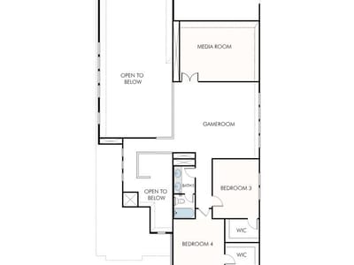 Primary bedroom at 17633 Joyce Erna LN - 4 bed 3 bath home