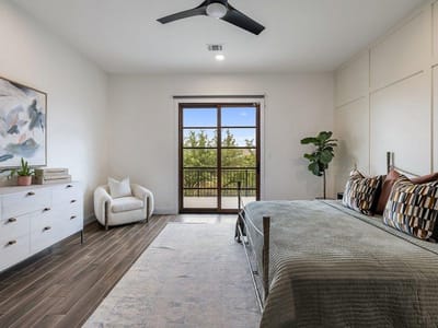Primary bedroom at 17641 Stratus CV - 4 bed 3 bath home