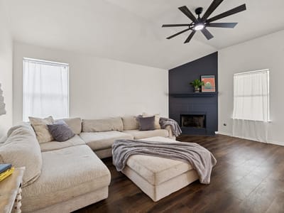 Primary bedroom at 177 Stennis - 3 bed 2 bath home