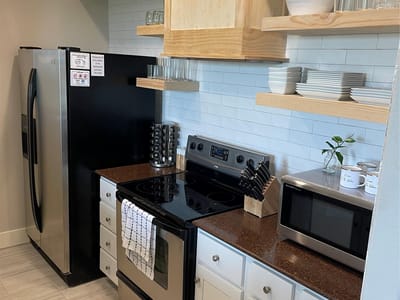Primary bedroom at 17700 Edgewood WAY Unit #202 - 3 bed 2 bath home