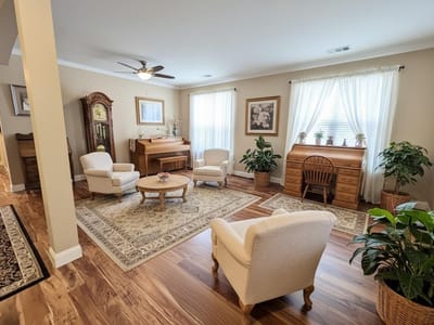 Primary bedroom at 17705 Mahonia LN - 4 bed 2 bath home