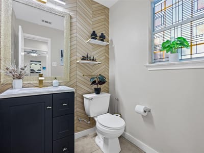 Bathroom at 17748 Great Basin Ave - 4 bed 2 bath home