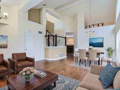 Living area at 17904 Worley DR - 3 bed 3 bath home