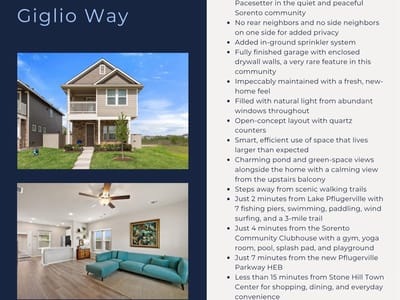 Living area at 17930 Giglio WAY - 3 bed 2 bath home