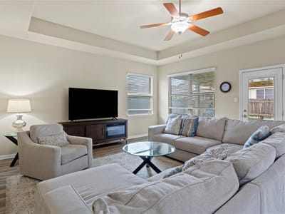 Primary bedroom at 180 Snow Owl Hollow - 3 bed 2 bath home