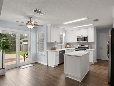 Primary bedroom at 1800 Hollow Ridge Dr - 3 bed 2 bath home
