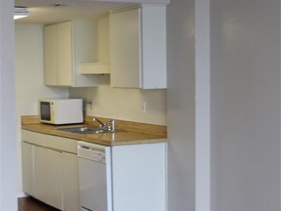 Living area at 1800 Lavaca St Unit #203 - 1 bed 1 bath home