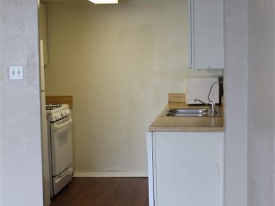 Kitchen at 1800 Lavaca St Unit #203 - 1 bed 1 bath home
