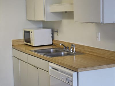 Primary bedroom at 1800 Lavaca St Unit #203 - 1 bed 1 bath home