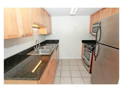 Kitchen at 1800 Lavaca St Unit #204 - 1 bed 1 bath home