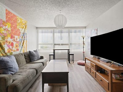 Living area at 1800 Lavaca ST Unit #207 - 2 bed 2 bath home