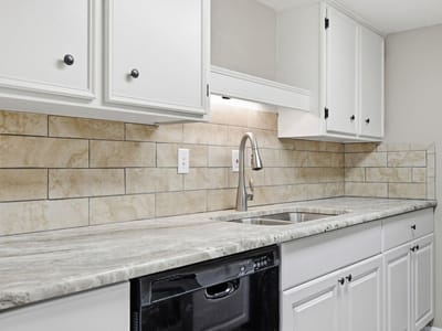 Living area at 1800 Lavaca St Unit #515 - 1 bed 1 bath home