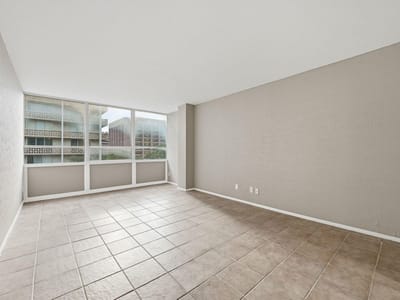 Primary bedroom at 1800 Lavaca St Unit #515 - 1 bed 1 bath home