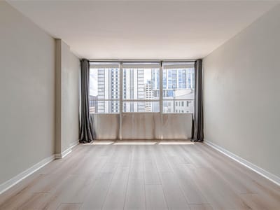 Living area at 1800 Lavaca St Unit #A705 - 1 bed 1 bath home