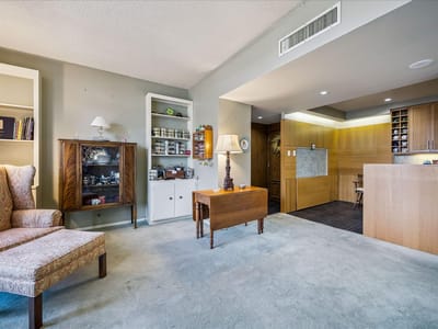 Primary bedroom at 1801 Lavaca ST Unit #4K - 2 bed 2 bath home