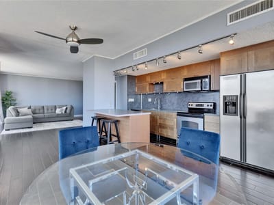 Primary bedroom at 1801  Lavaca St  #5D - 1 bed 1 bath home
