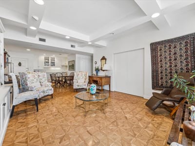 Primary bedroom at 1801 Lavaca St Unit #6E - 2 bed 2 bath home