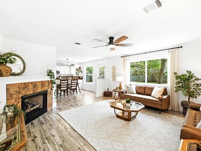 Primary bedroom at 1801 Monks Tale CT - 3 bed 2 bath home