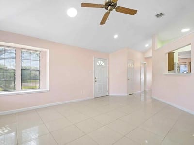 Living area at 1801 Twisted Oak DR - 4 bed 2 bath home