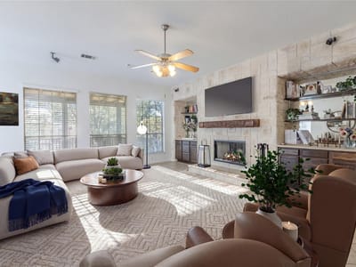 Living area at 1803 Purple Sage DR - 5 bed 4 bath home