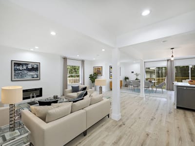 Living area at 1804 NORTHWOOD Rd - 4 bed 4 bath home