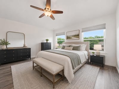 Primary bedroom at 1806 Barilla Mountain TRL - 4 bed 2 bath home