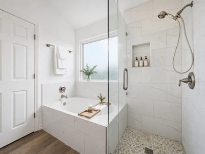 Bathroom at 1806 Barilla Mountain TRL - 4 bed 2 bath home