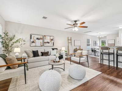Living area at 1808 Enchanted Rock DR - 3 bed 2 bath home