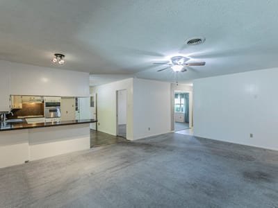 Primary bedroom at 1808 N Beal ST - 3 bed 2 bath home