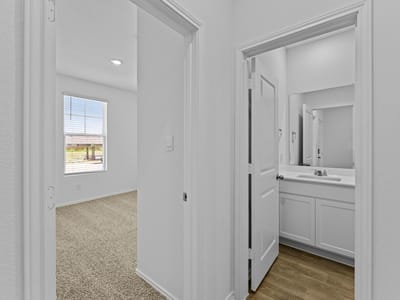 Primary bedroom at 181 B Harrison Xing - 2 bed 2 bath home