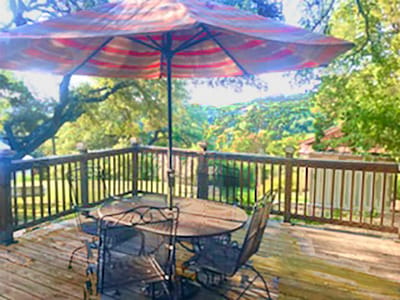 Kitchen at 18111 Gregg Bluff RD - 2 bed 1 bath home