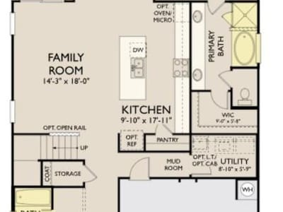 Primary bedroom at 1812 Davee PL - 5 bed 3 bath home